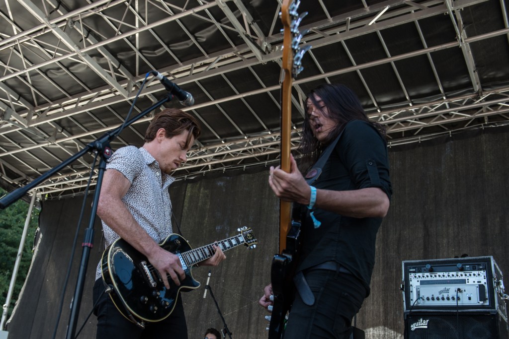 Bad Things and their rockstar/athletic star guitarist Shaun White. You know, that guy that won olympic medals for snowboarding. Photo by Morgen Schuler