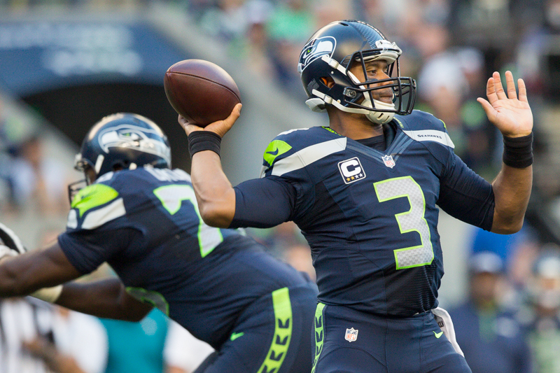 but he performed best in the air, throwing for 191 yards on 19 completions.