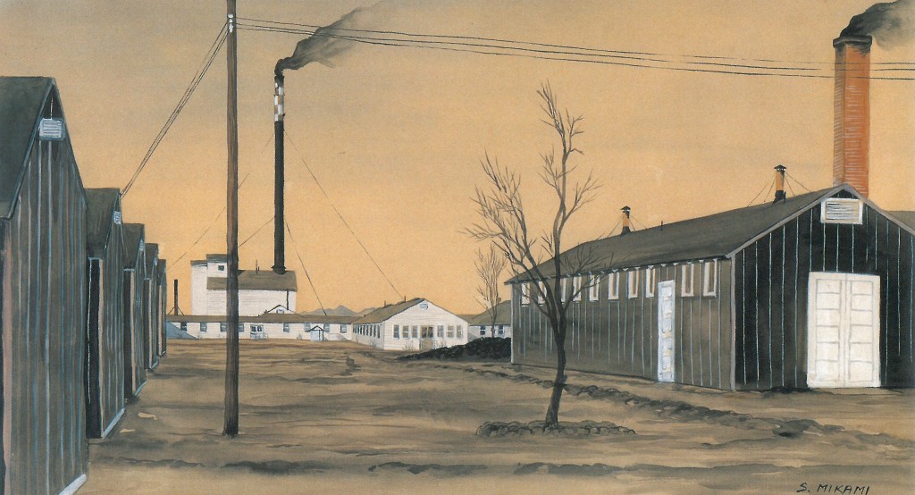 Mikami, who trained in Japan before emigrating to Seattle, depicts Topaz.