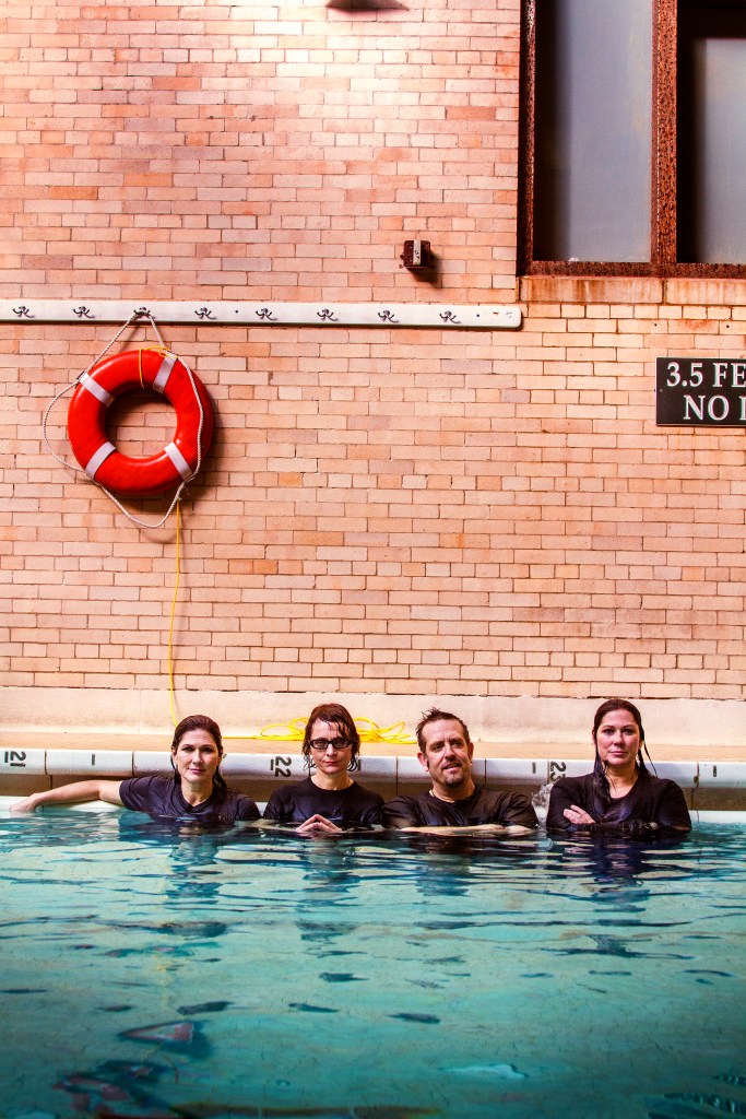 Still splashin’: the Breeders circa 2014.