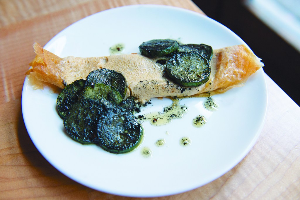 Sea Urchin Omelet. Photo by Morgen Schuler