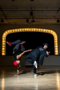 Opposing Forces: Brysen “JustBe” Angeles (left) and Fever One.