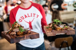 Food and more at Quality Athletics. Photo by Sarah Flotard