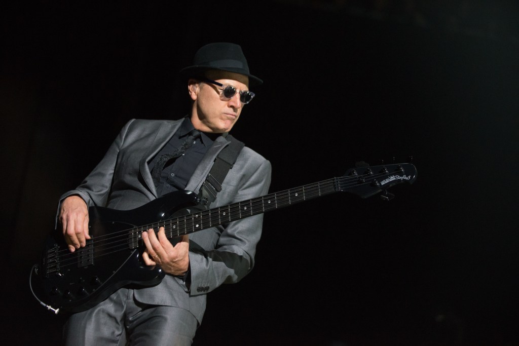 Elton John was as classy as ever stopping after each song to happily engage the fans and throw a smile.