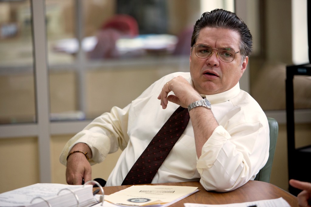 Why are we pursuing a 10-year-story? Webb's editor (Platt) wants to know. Chuck Zlotnick/Focus Features