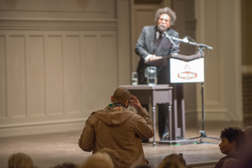 A teach asked how to integrate radical love into his classroom.  Photo by Morgen Schuler