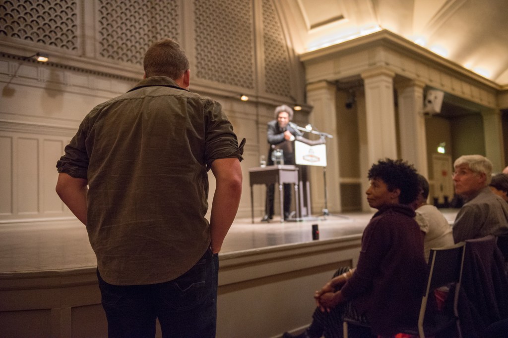 Empassioned attendees asked how they can make their communities better. Photo by Morgen Schuler