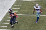 Seattle receiver Jermaine Kearse completes a 53-yard pass in the first quarter.
