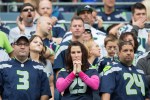 Seattle fans express worry in the second quarter.
