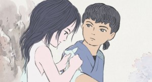 Kaguya and Sutemaru, back in the village.