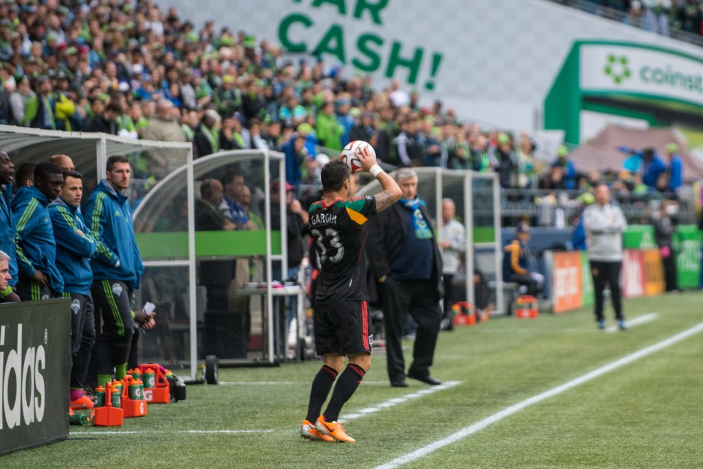 The game remained scoreless through the entire first half. Photo by Morgen Schuler