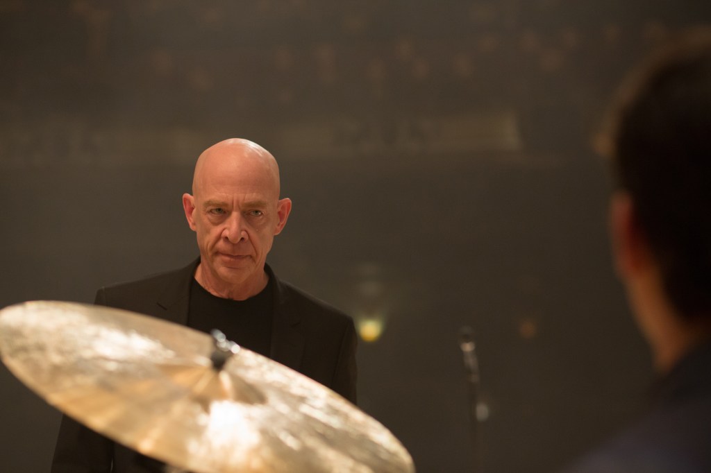 Are you going to play my tempo or am I gonna have to cut your fucking head off with this cymbal? Daniel McFadden/Sony Pictures Classics