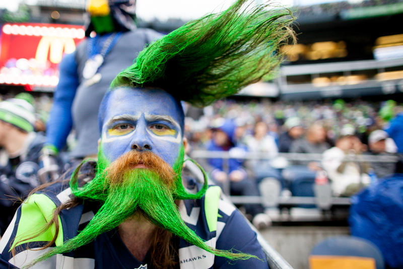 The Seattle Seahawks beat the NY Giants 38 to 17 in a
