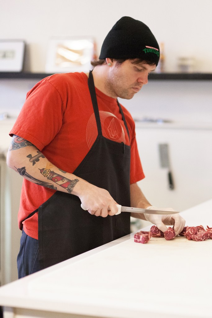 Hot pastrami at Terra Cole.