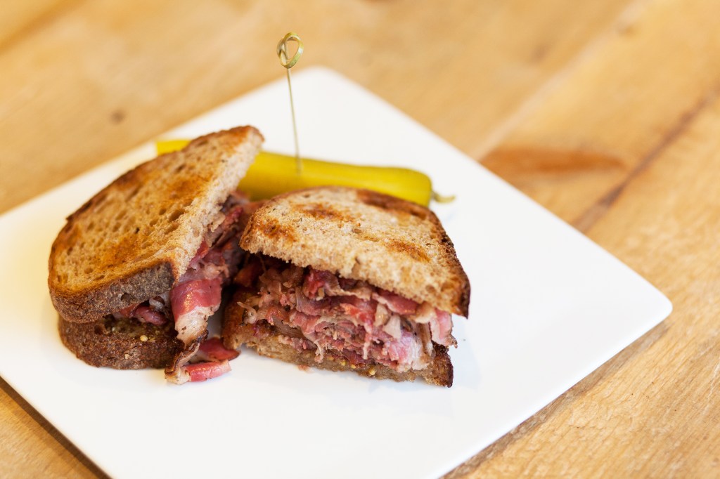 Hot pastrami at Terra Cole.