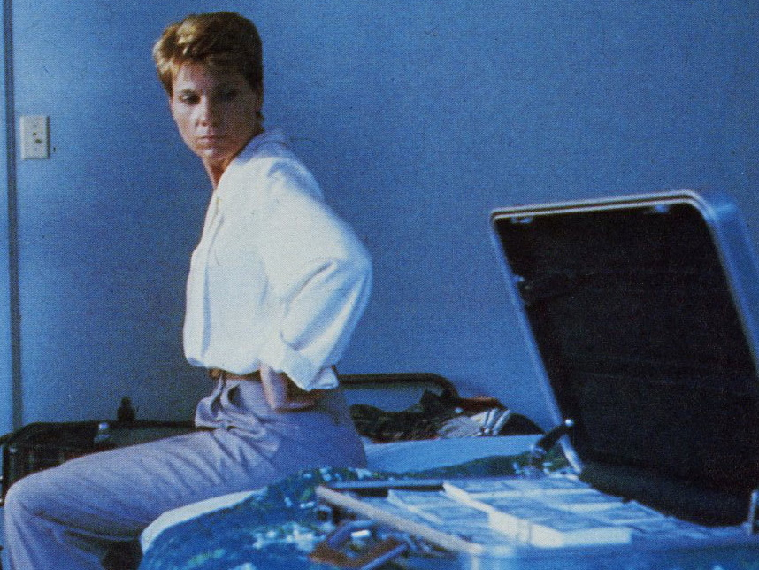 The Doctor (Crouse) considers the loot.