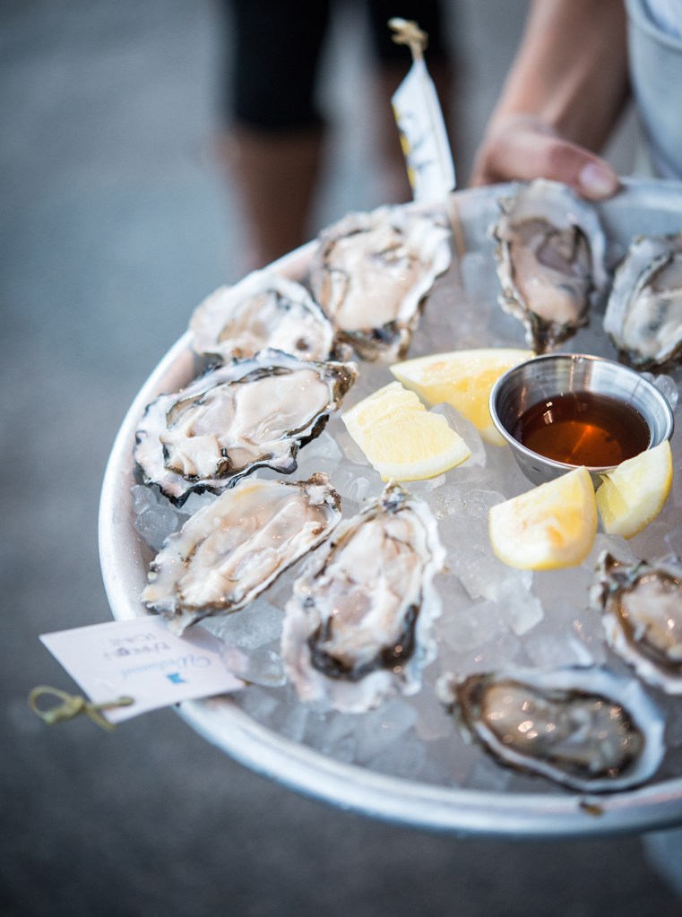 Oysters at Westward.