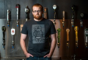 Steve Little, cicerone at The Burgundian.