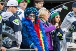 Festive attire is year-round for Seahawks fans ... Christmas shmistmas.