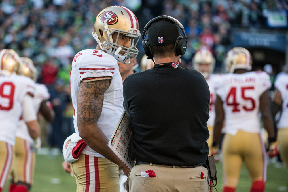 Kaepernick never quite came up with a solid gameplan despite a strong start.