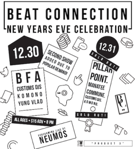 Neumos presents: Beat Connection Tuesday | December 30 8 pm | Neumos  With Brothers from