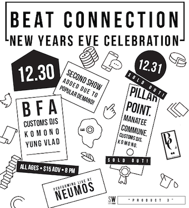 Neumos presents: Beat Connection Tuesday | December 30 8 pm | Neumos  With Brothers from