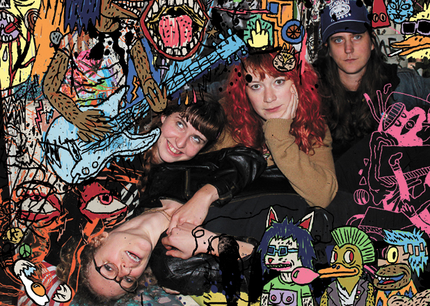 Childbirth and Lisa Prank. Art by Darin Shuler.