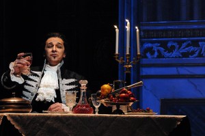 Greer Grimsley returns as Scarpia, one of the repertory’s most loathsome villains, in Seattle Opera’s production of Puccini’s Tosca, Jan. 10–24.