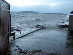 The 63rd Avenue Pump Station in West Seattle gets soaked with salt water. Not good.