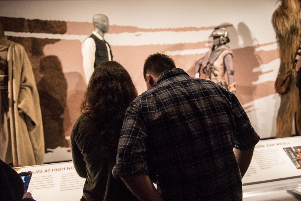 The best way to experience this exhibit is with other fans, so you can gush over your favorite scenes and characters together.