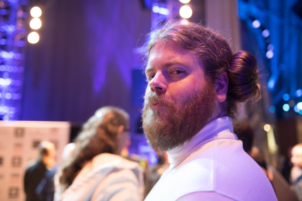 He-Leia was one of the best costumes of the night.