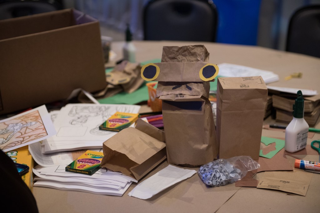 There was even a crafts table: make an Admiral Sackbar!