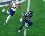 Ricardo Lockette moves upfield for a gain.