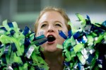 Seattle fans cheer during the final drive.