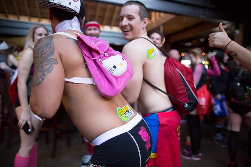 These guys are ready for the run.