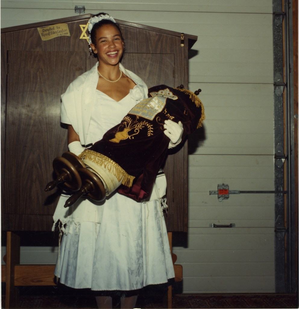 Schwartz at her bat mitzvah in Little White Lie.