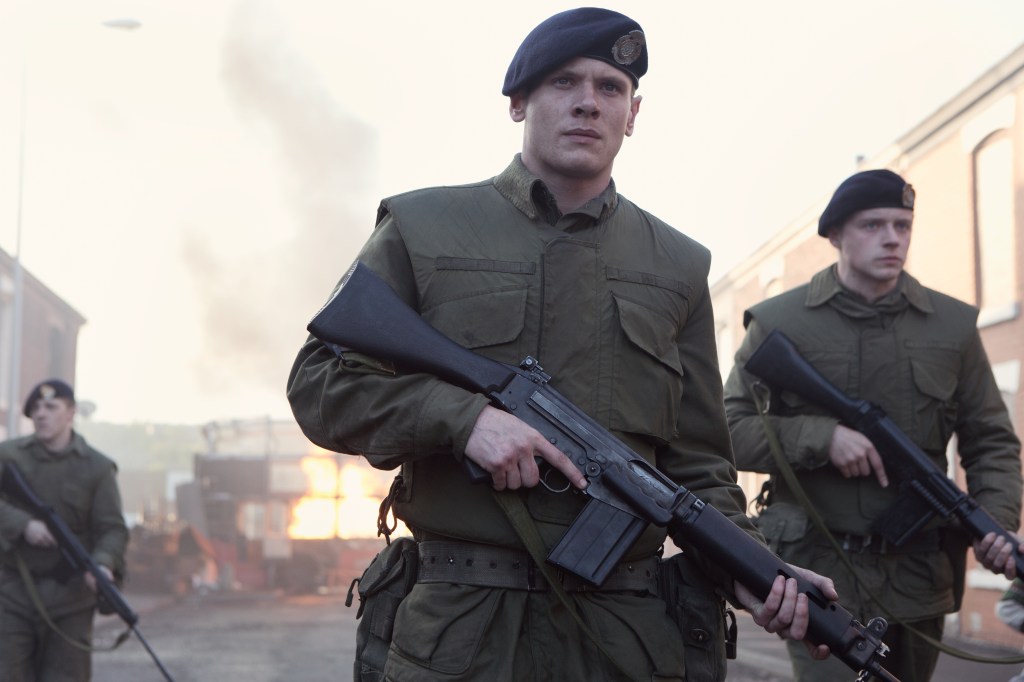 O'Connell's naive soldier on patrol.Dean Rogers/Roadside attractions