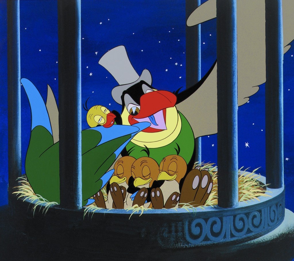 The Mockingbird and his brood.