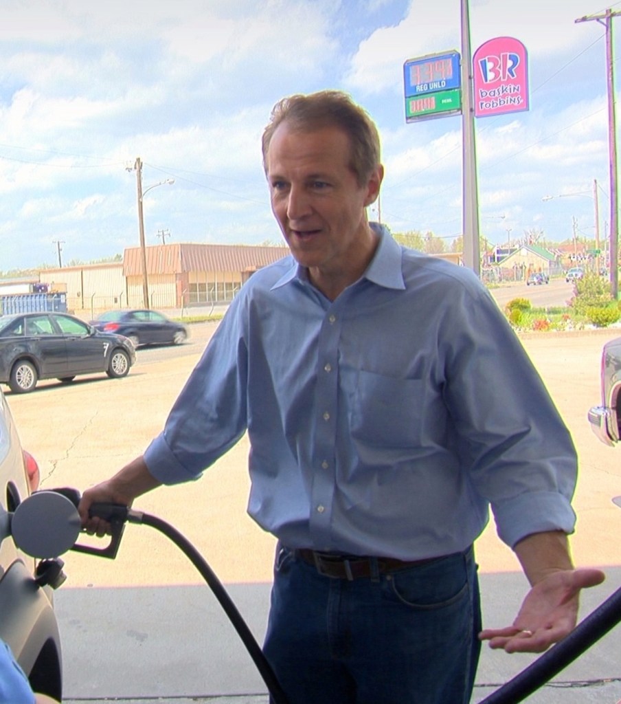 Phillips makes his case for fossil fuels.Don Lenzer/Sony Pictures Classics