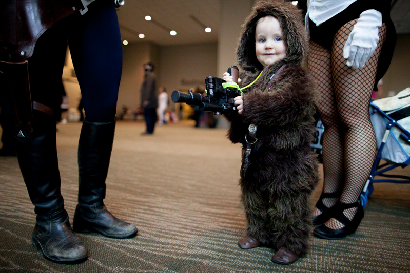 Harlan, 1-and-a-half, wins the unofficial 'Seattle Weekly' award for cutest thing we saw all day.