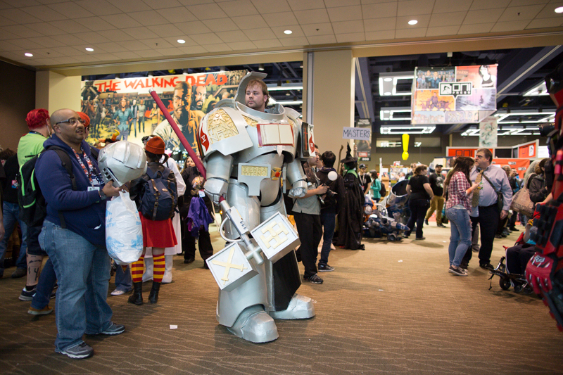 The costumed and the curious filled the halls of the Washington State Convention Center throughout the weekend.
