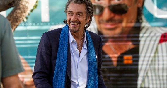 Pacino shows us the heart behind the ham.Hopper Stone/Bleecker Street