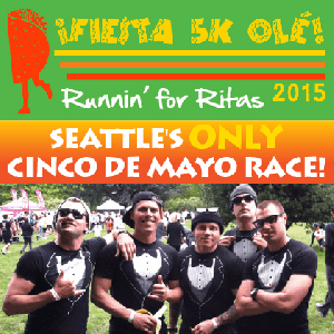 Fizz Events present: Fiesta 5k Ole Saturday| May 2 9:30 am | Volunteer Park  Run