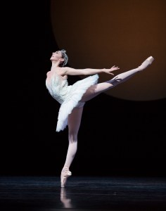 Gaining experience: Tisserand as Odette.