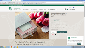 Update: 4/21/2015: After emailing Starbucks press office to inquire about the "beautiful