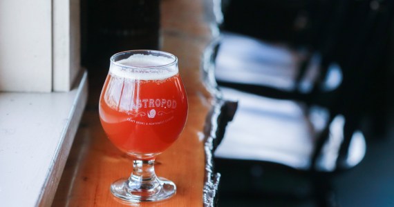 Epic's Grit, a 'rye botanical farmhouse ale,' is described as "earthy and gin-like." Photo by Kyu Han