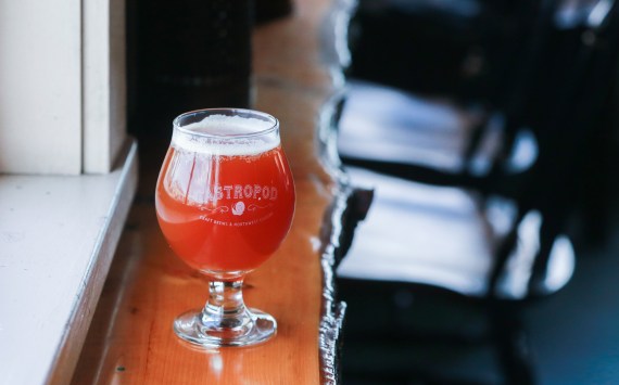 Epic's Grit, a 'rye botanical farmhouse ale,' is described as "earthy and gin-like." Photo by Kyu Han