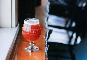 Epic's Grit, a 'rye botanical farmhouse ale,' is described as "earthy and gin-like." Photo by Kyu Han