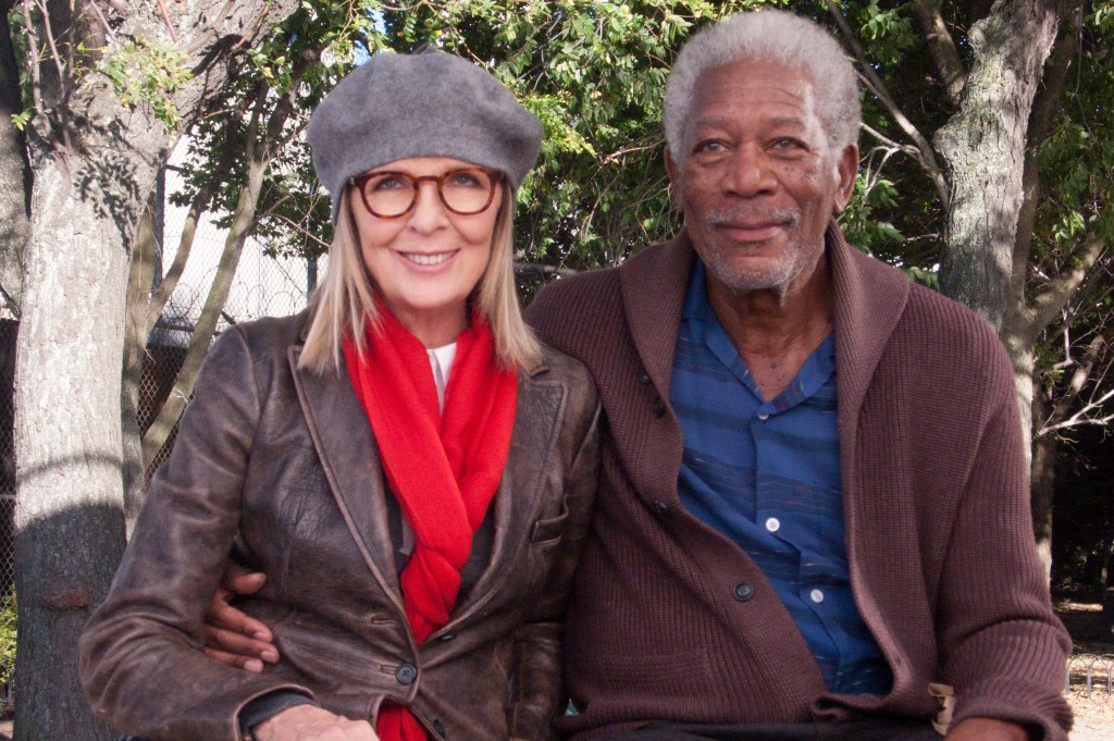 Keaton and Freeman preserve their dignity.Focus Features