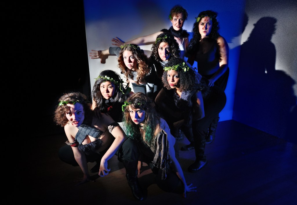 The distaff chorus of Bunnies.Joe Iano